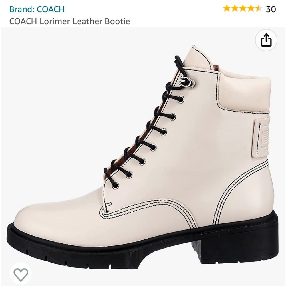 Coach Lorimer Leather Bootie